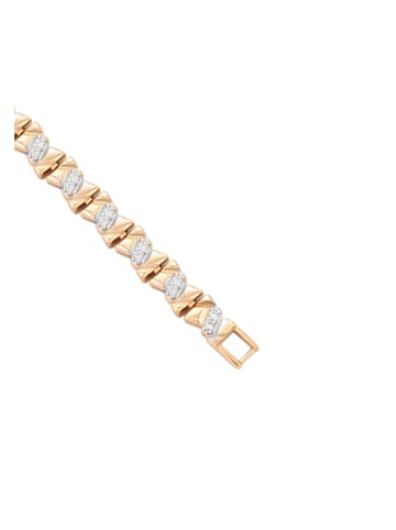 faina Women Bracelet With Rhinestones in Rose Gold