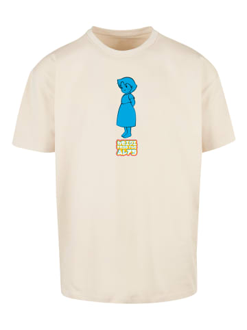 F4NT4STIC Heavy Oversize T-Shirt Heidi From The Alps in sand