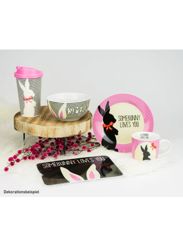 Geda Labels Coffee to go Becher Somebunny in Pink - 400 ml