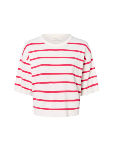 MOSS COPENHAGEN Pullover MSCHGeanine Rachelle in ecru fuchsia - 0002