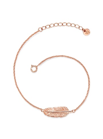 Glanzstücke München Armband Feder Sterling Silber in roségold