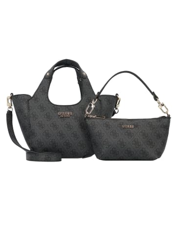 Guess Calista Handtasche 27 cm in coal logo
