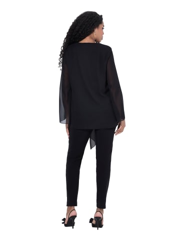 Ulla Popken Bluse in schwarz