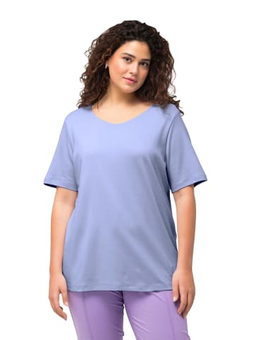 Ulla Popken Shirt in himmelblau
