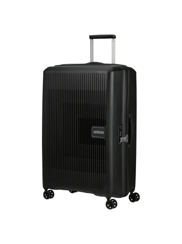 American Tourister Aerostep - 4-Rollen-Trolley M 67 cm erw. in schwarz