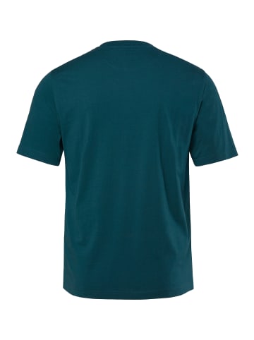 Men Plus Kurzarm T-Shirt in tief grün