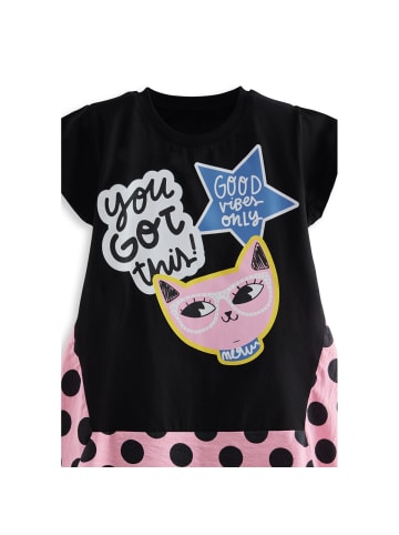 Denokids Kleid Cool Kitty in schwarz