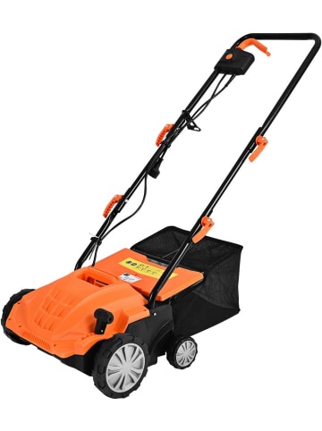 COSTWAY Elektro Rasenlüfter 1500W in Orange