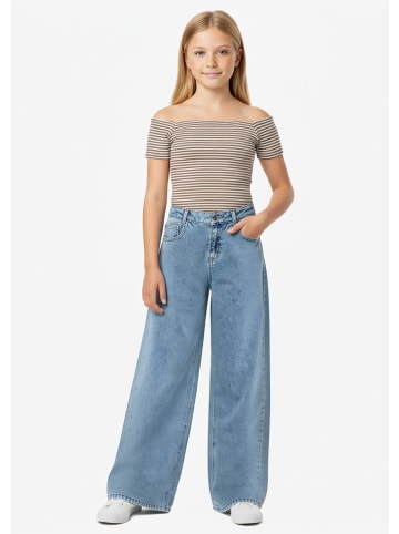 Blue Effect Baggy-Jeans slim fit schmaler Bund in medium light blue