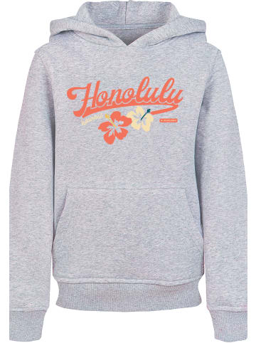 F4NT4STIC Hoodie Honolulu in grau meliert