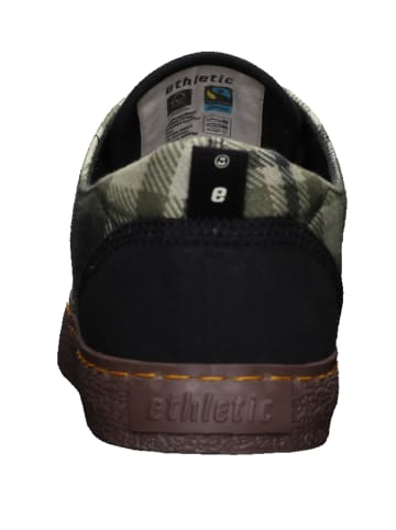 ethletic Sneaker Brody in tartan mystic green