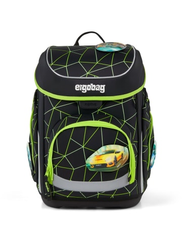 Ergobag Cubo Schulranzen Set 5-tlg. CyBär Race in grün