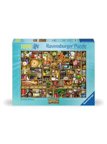 Ravensburger Ravensburger Puzzle 1.000 Teile Kurioses Küchenregal in bunt