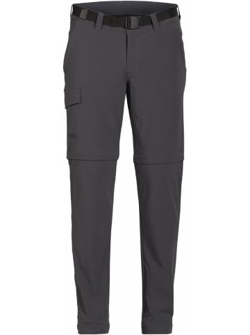 Maier Sports Hose Torid Slim Zip in Grau