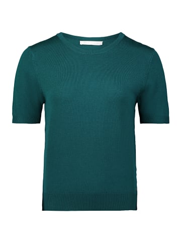 BETTY & CO Feinstrickpullover mit Rundhalsausschnitt in Deep Teal