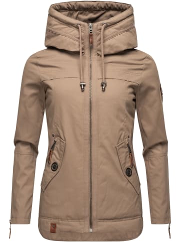 Navahoo Übergangsjacke Wekoo in Taupe