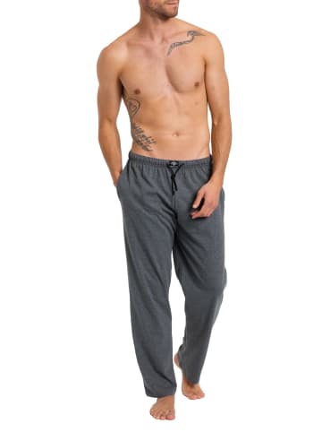 Haasis Bodywear Pyjamahose in Carbon