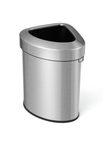 COSTWAY Mülleimer 60 L in Silber