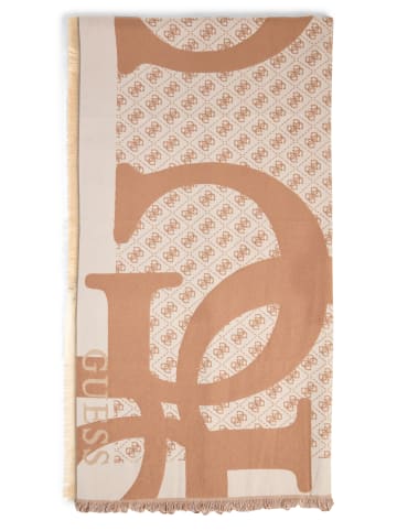 Guess Schal in braun melange - 0001