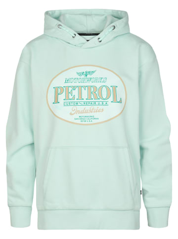 Petrol Industries Hoodie Obregón in Grün