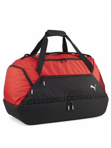 Puma teamGoal Teambag BC - Sporttasche M mit Bodenfach 61 cm (red/black) in red/black