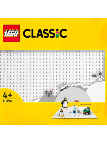 LEGO Classic Weiße Bauplatte in Weiß ab 4 Jahre