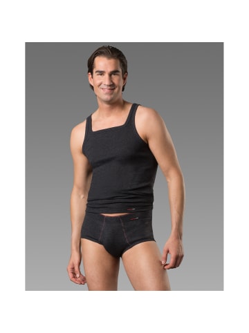 Con-ta Thermo, Baumwolle, Feinripp Thermo-Slip 2er-Pack in schwarz