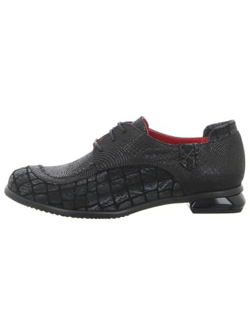 SIMEN Eleganter Schnürschuh in schwarz