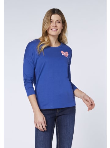 Oklahoma Jeans Longsleeve in Blau