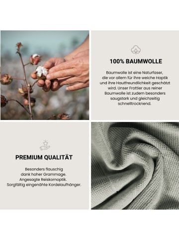 Schiesser 2er-Set: Duschtücher Turin in Grau