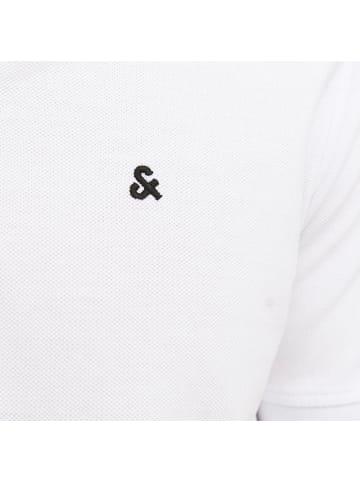 Jack & Jones Poloshirt 2er Pack in Weiß/Blau