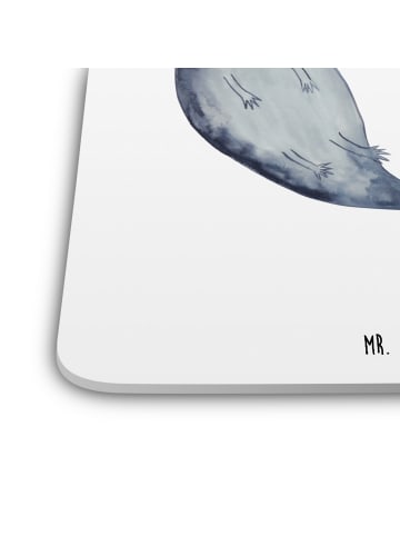 Mr. & Mrs. Panda Tassenuntersetzer Axolotl Freundin ohne Spruch in Weiß