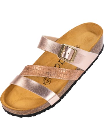 palado Pantoletten in Metallic Rose