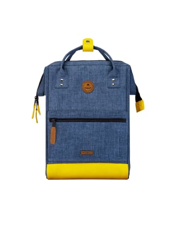 Cabaia Tagesrucksack Medium in Blue Oil-Mustard21