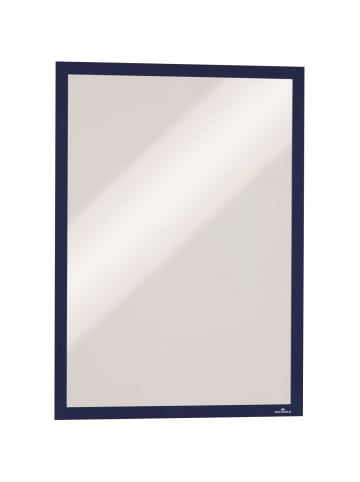 Durable Magnetrahmen Duraframe selbstklebend A3 dunkelblau Packung mit 2 Stück