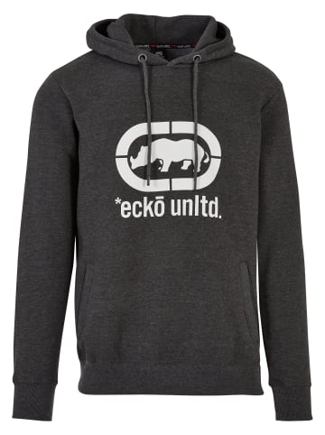 Ecko Kapuzenpullover in charcoal