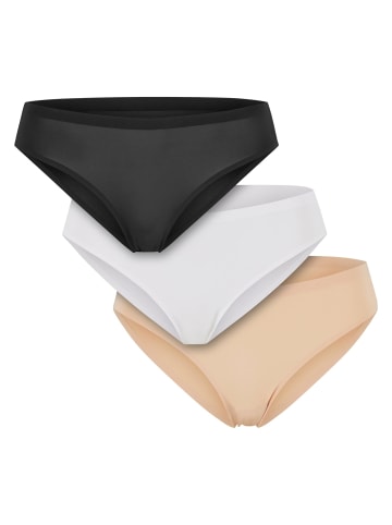 Urban Classics Unterhosen in black+white+nude