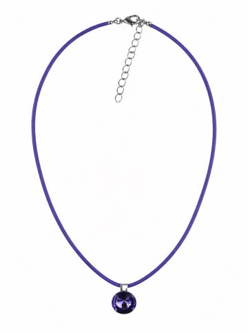 collezione alessandro Kurze Kette " Frankfurt " in lila