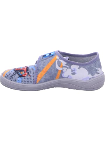 Fischer Markenschuh Hausschuh in grau