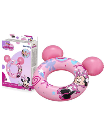 LEAN TOYS Schwimmring mit Minnie-Maus-Ohren 74 cm x 76 cm Bestway 9102N