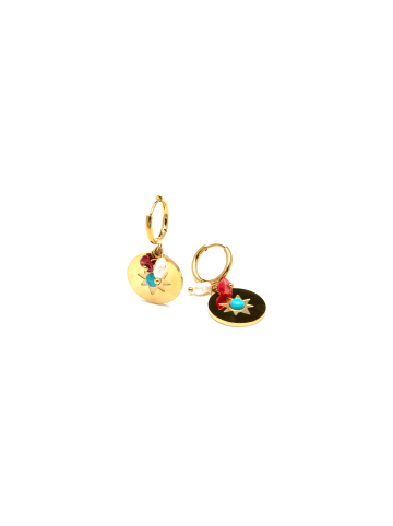 Luxenter Ohrringe Nakal mit 18 Karat Goldfinish – NAKAL