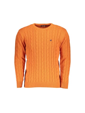 U.S. Polo Orange Herren Pullover aus Acryl