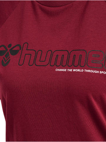 Hummel Hummel T-Shirt S/S Hmlnoni Damen in CABERNET