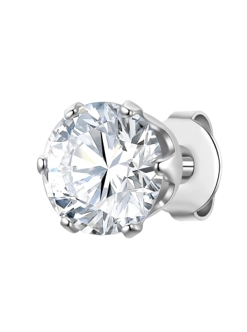 True Rebels Ohrringe aus Edelstahl Zirkonia in silber