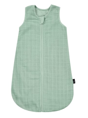 Kinderhaus Blaubär Mull-Schlafsack TOP in Uni Granite