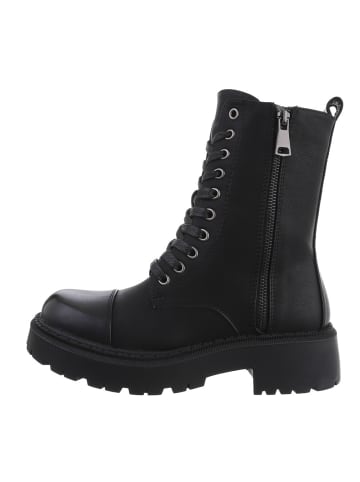 Ital-Design Stiefelette in Schwarz