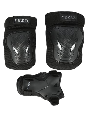 Rezo Protektoren (Set, 3-tlg.) Haslam in 1001 Black