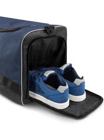 normani Sport- und Reisetasche 58 Liter mit Hüftgurt in Blau