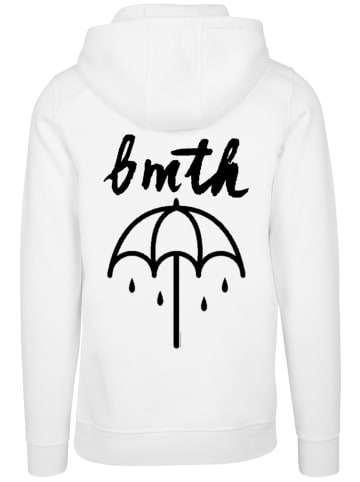 F4NT4STIC Hoodie BMTH Metal Band Umbrella in weiß