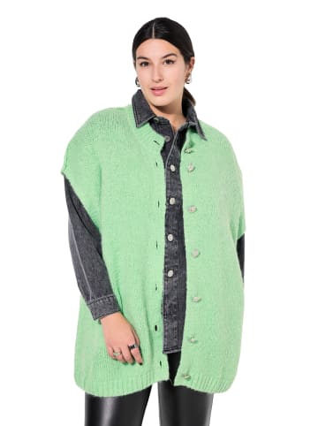 Studio Untold Strickjacke in pastellgrün